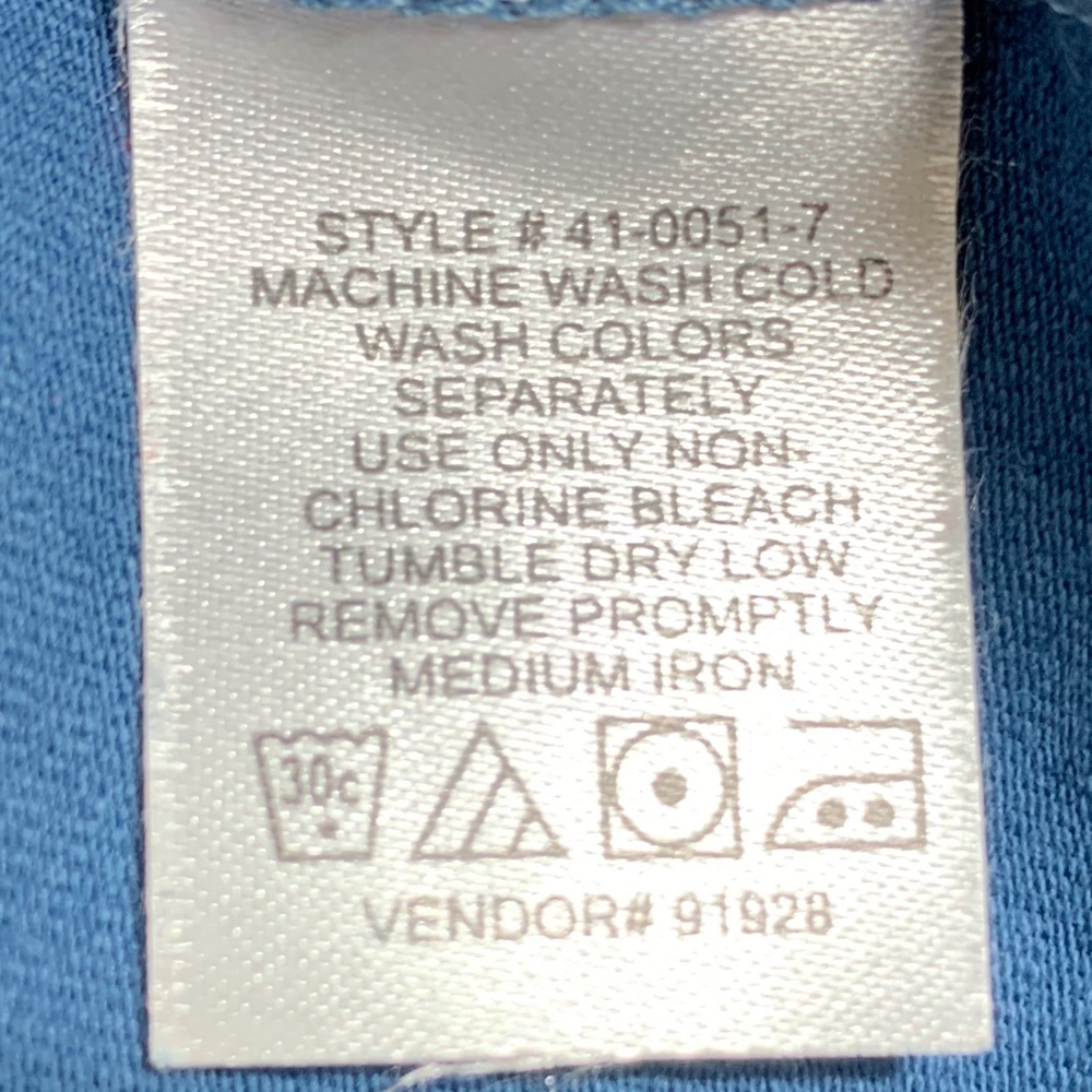 SOLD Jessica London Blue Square Neck  T Shirt - Picture 5 of 5